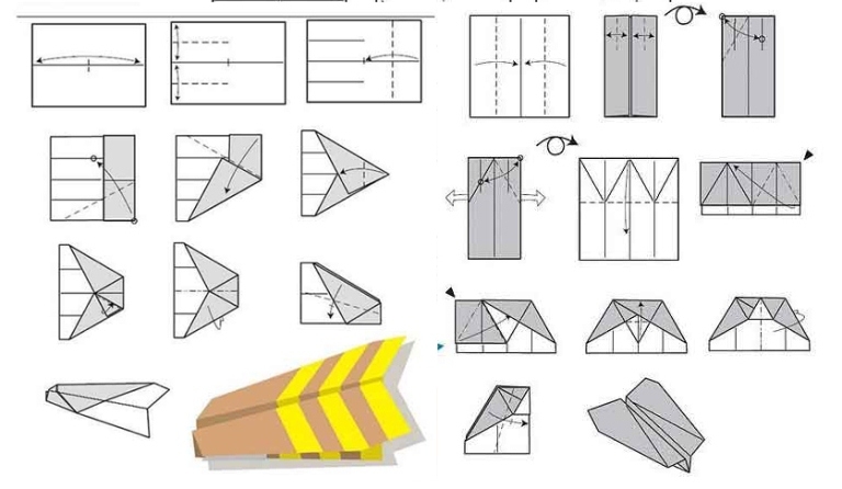 Как сделать самолетик из бумаги? 