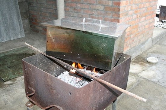 приготовление сала горячего копчения