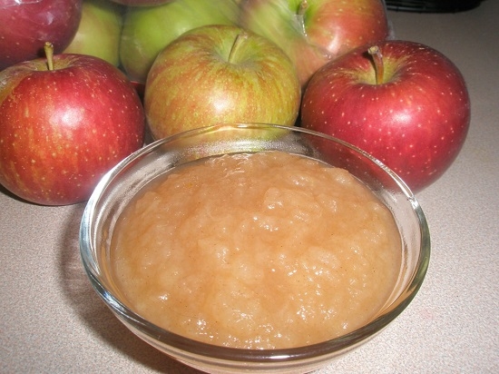 яблочное пюре для зефира