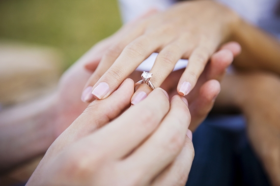 На какую руку следует надеть помолвочное кольцо?