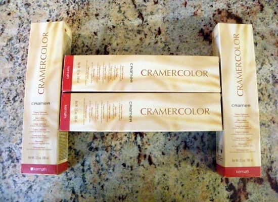 Итальянская краска для волос Cramer на основе кокосового масла с максимально натуральным составом и высокой стойкостью