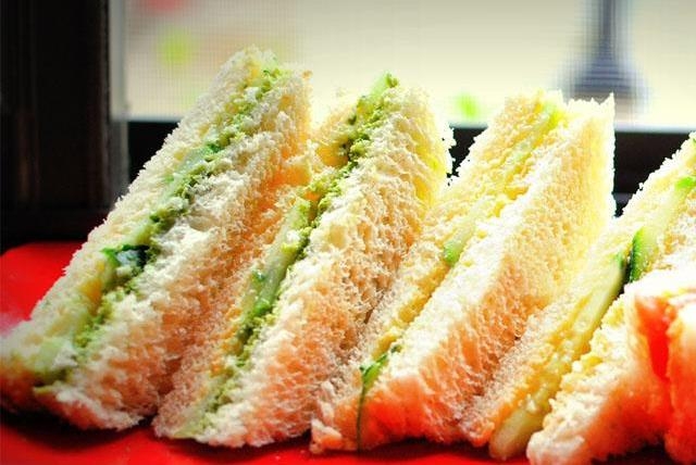 Сэндвичи с ветчиной и брокколи