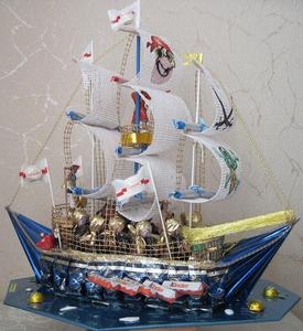 конструированием декоративных кораблей