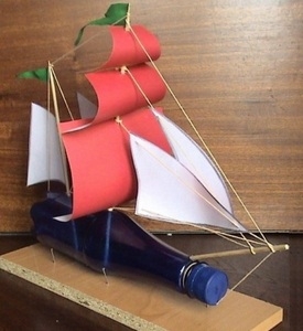 Как еще можно смоделировать кораблик из бумаги?