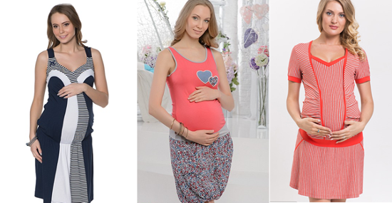 фасоны платьев для беременных