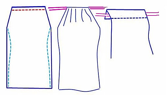 Выкройка сарафана | steklorez69.ru - выкройки нижнего белья