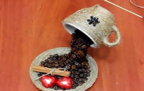 Что изготовить из кофейных зерен?