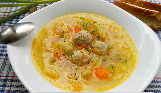 Как приготовить суп с фрикадельками: пошаговый рецепт