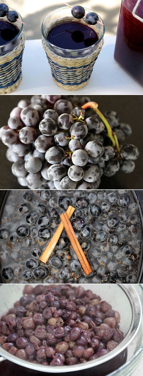 Компот из винограда изабелла на зиму: приготовление