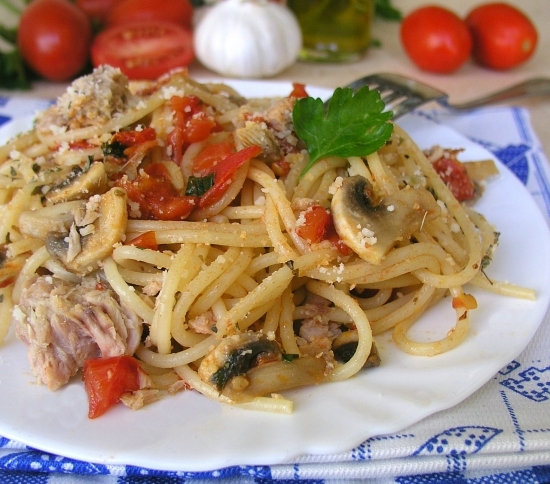 Рецепт приготовления спагетти