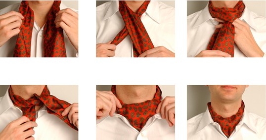 Как красиво завязать платок на шее: итальянский узел