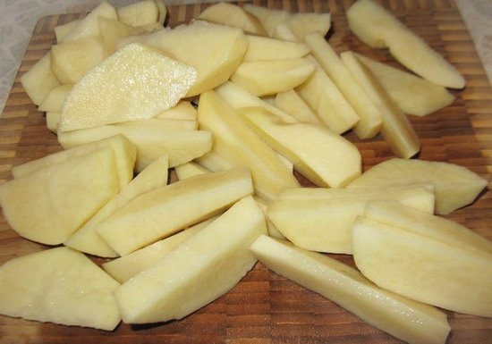 Как потушить картошку с курицей: картофель