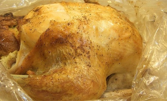 Курица в духовке в пакете для запекания: рецепт с фото