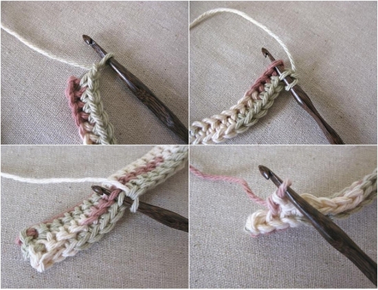 Прихватки крючком: вязание