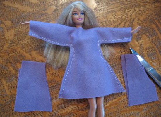Платье для куклы: как сшить