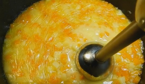 Приготовление супа пюре