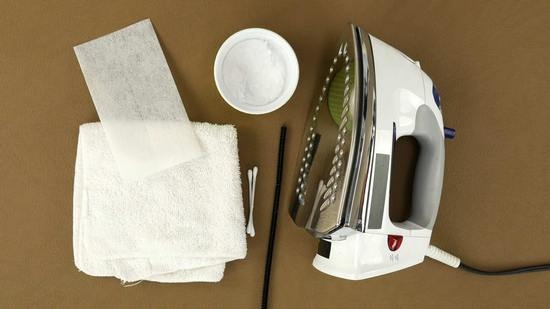 Очистка прибора от ткани в зависимости от покрытия
