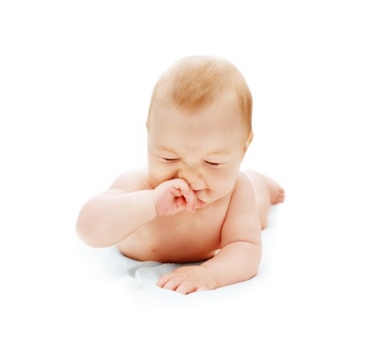 Что вызывает заложенность носа у младенцев
