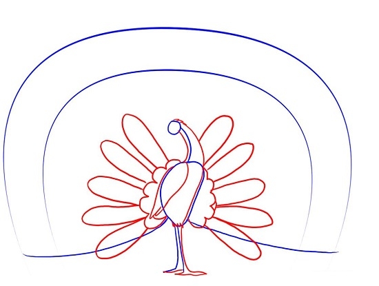 Как нарисовать жар-птицу карандашом