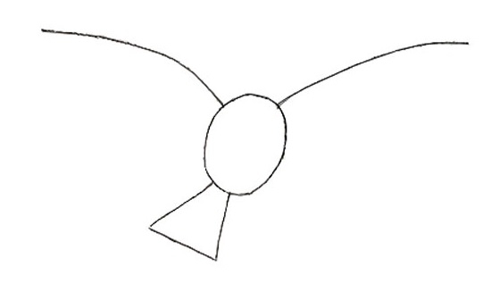 Как нарисовать птицу карандашом?