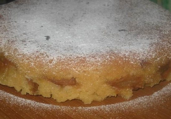 Песочное тесто для пирога с яблоками. 