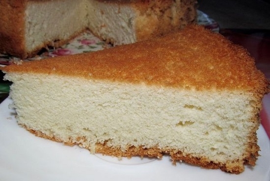 простой рецепт бисквитного коржа для торта