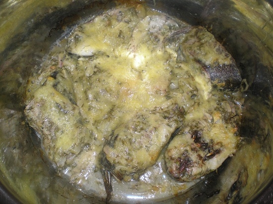 Рыбное филе, запеченное в изысканном сметанном маринаде