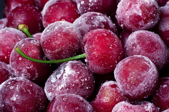 замороженные вишневые плоды