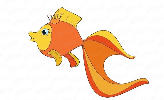сказочная золотая рыбка