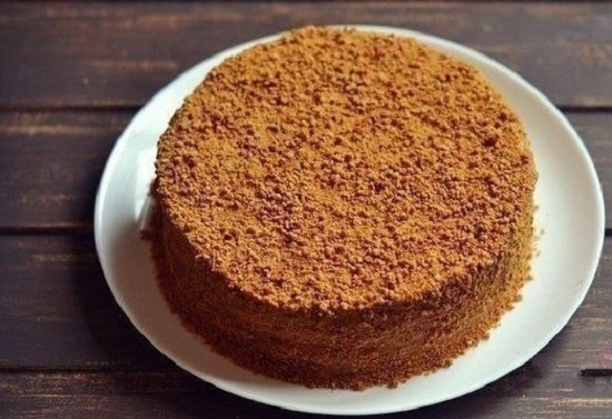 классический рецепт с фото пошагово торта «Рыжик» с заварным кремом