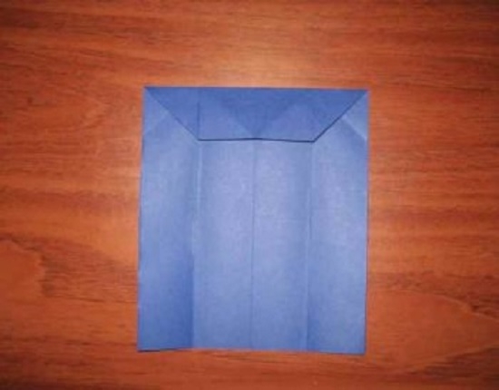 оригами из бумаги - рубашку с галстуком