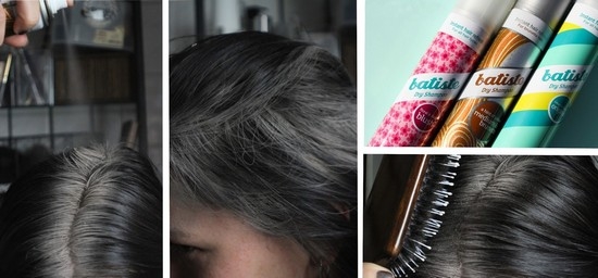 Сухой шампунь для волос с распылителем
