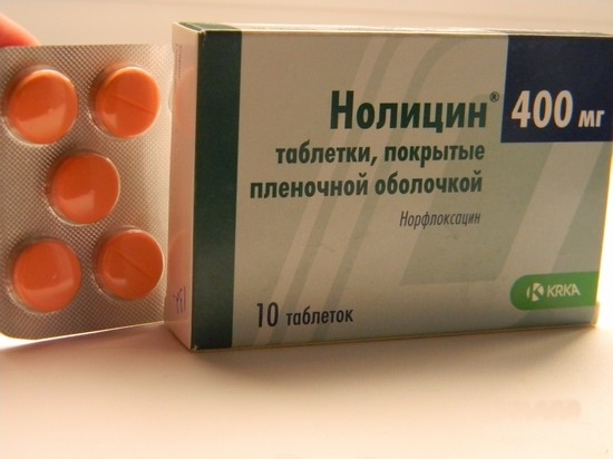нолицин инструкция по применению антибиотик или нет