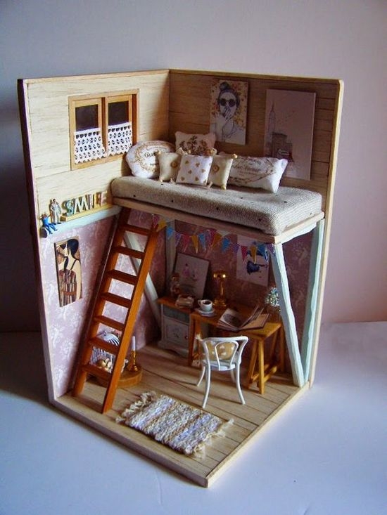 Кукольный домик с двумя стенами своими руками из фанеры