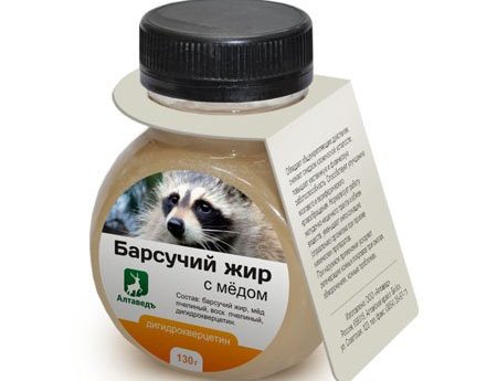 бронхит барсучий жир