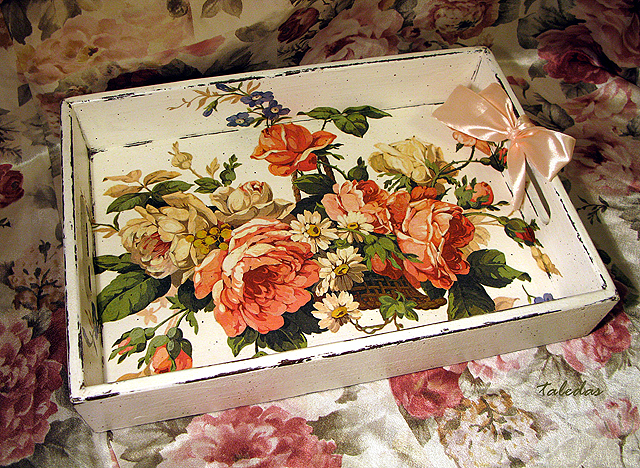 Декупаж шебби шик