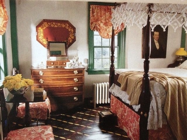 спальня в английском стиле