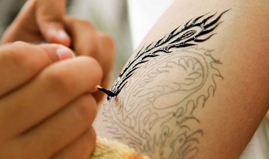 Татуировки хной: сама себе