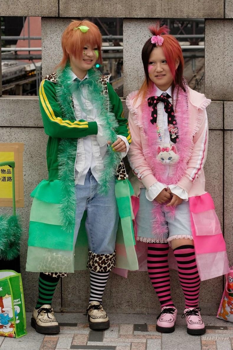 Японский стиль одежды: современные течения японской молодежной моды
