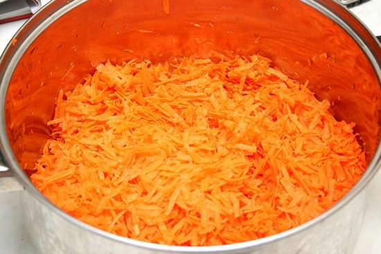 Приготовление морковной икры