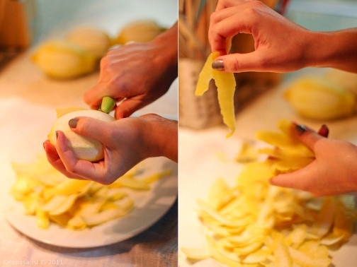 Приготовление лимончелло в домашних условиях