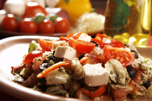 Греческая кухня - греческий салат