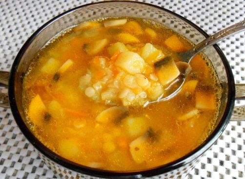 Кабачковый суп в мультиварке