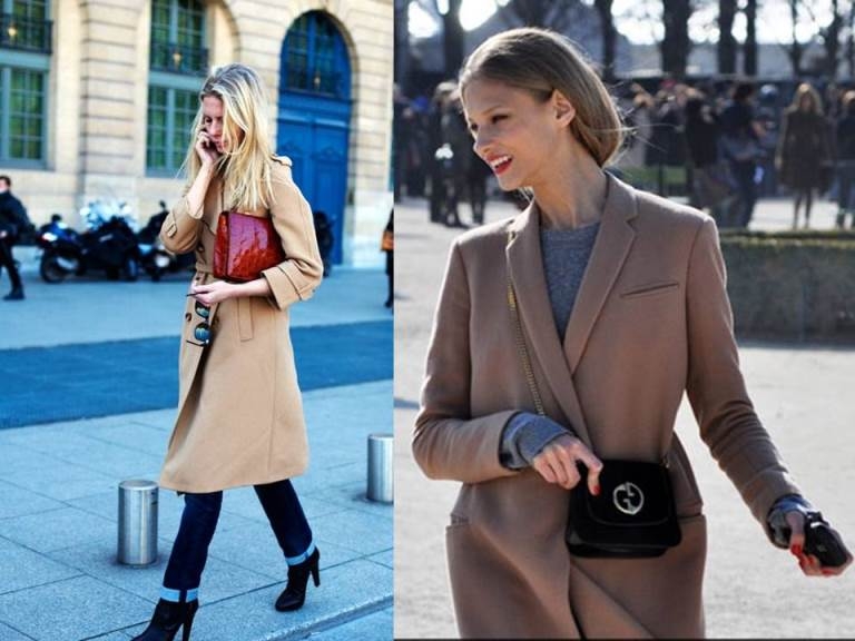 Как выбрать бежевое пальто: советы стилистов