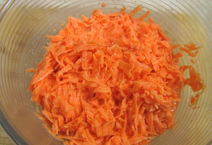 Десерт из моркови