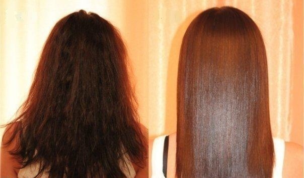 Бразильское выпрямление волос: фото