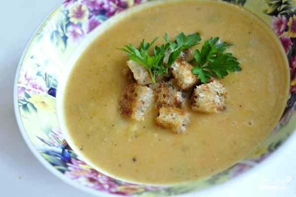 Гороховый суп: рецепт с ребрышками