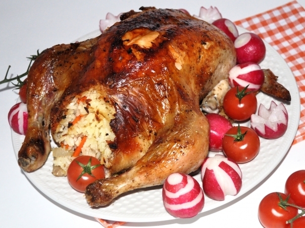 Курица в рукаве с рисом: как приготовить?