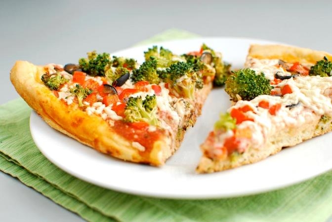 Вегетарианская овощная пицца