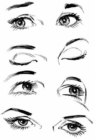 Как рисовать глаза?